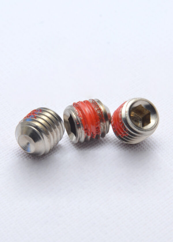 Thread Lock Set Screw Autopsy Saw Blade Set Screws, Thread-Locking (3ct)