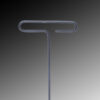 T-Handle 1/8 inch hex key for autopsy saws – compatible with most major brands, used for blades